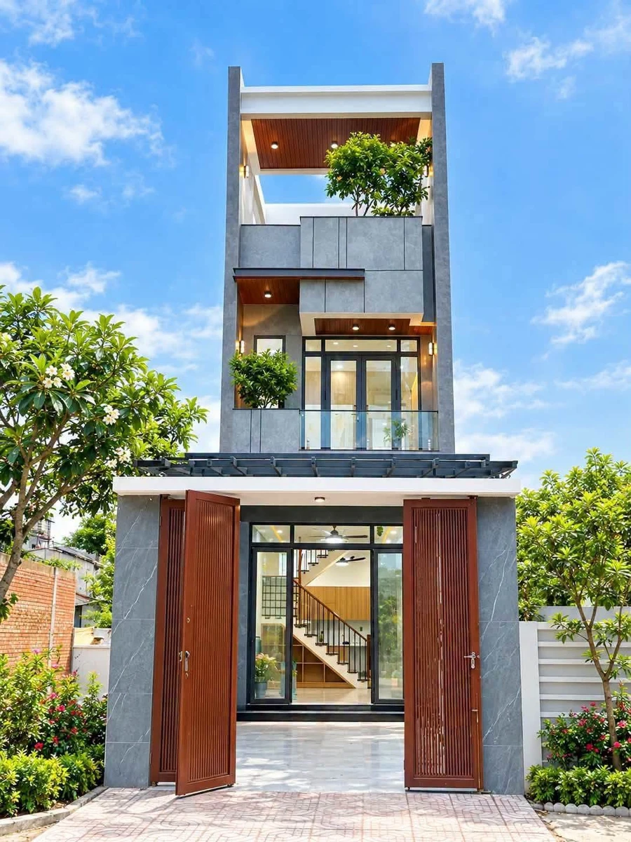 Nhà 3 tầng full nội thất Dĩ An 100m² giá 6.9 tỷ - Ảnh thu nhỏ 3
