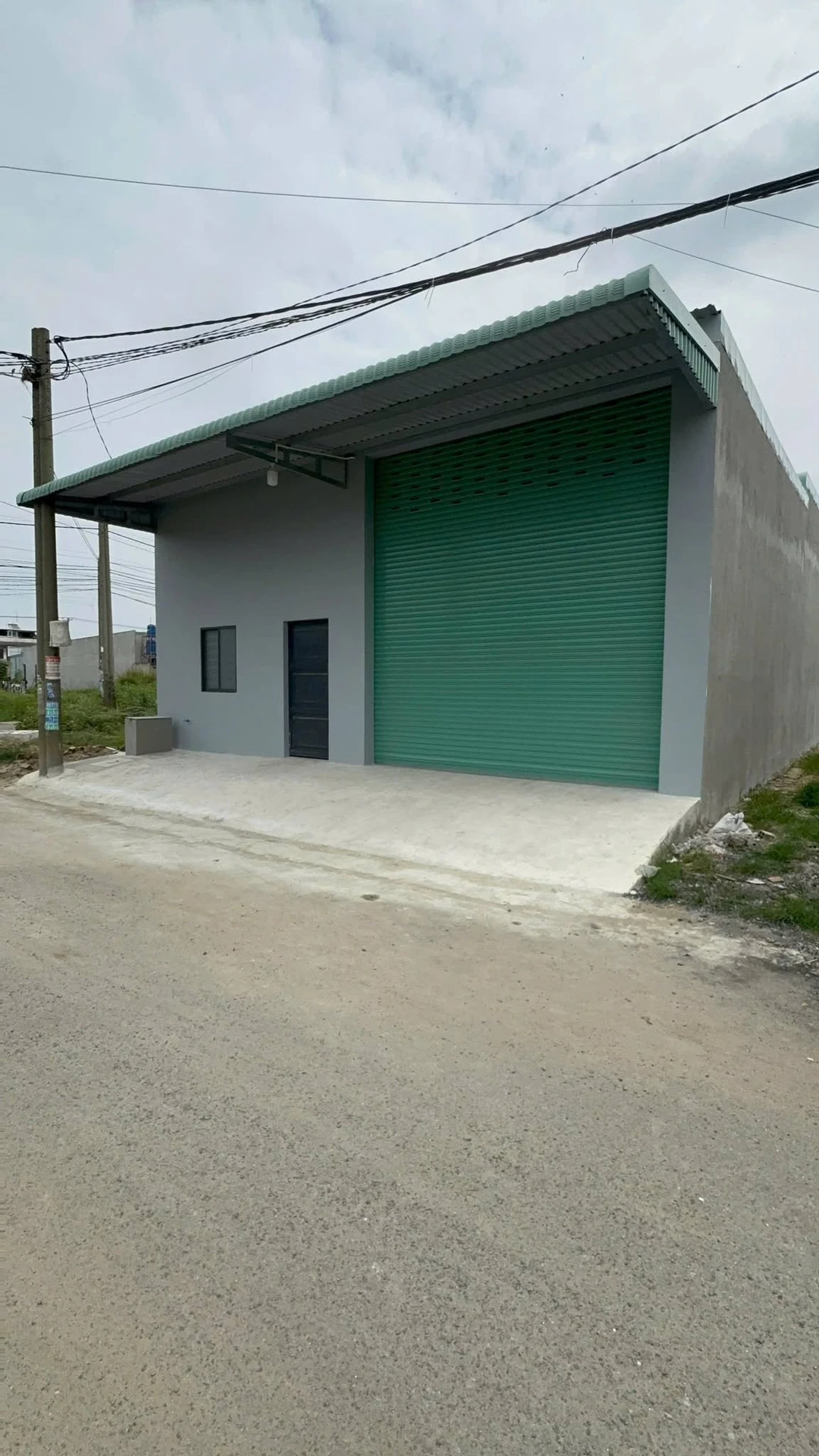 Cho thuê kho mới 250m2 (10x25) KDC Tân Đức, đường A15B, giá 15 triệu/tháng - Ảnh 1
