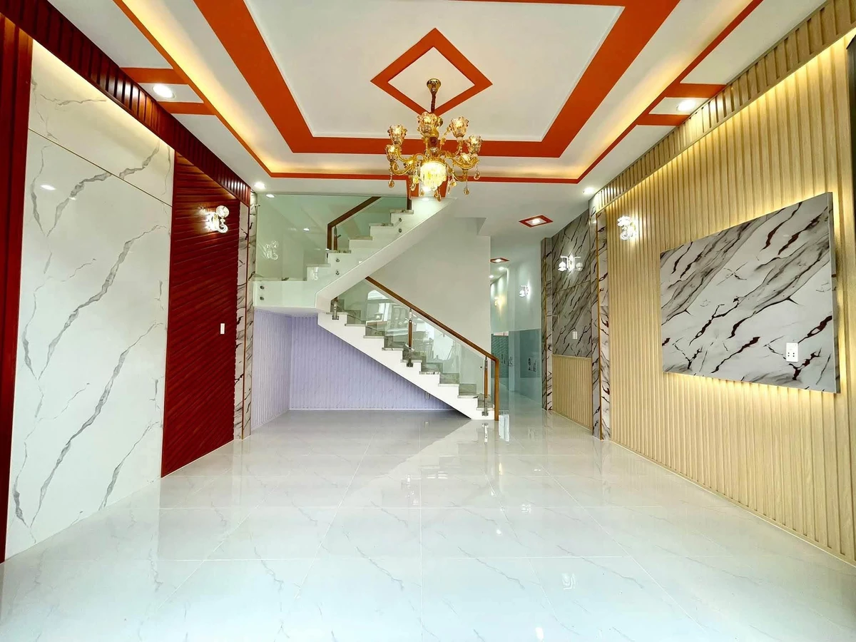 Nhà bán 1 tỷ 680 triệu, 4PN, 80m² Cần Giuộc Long An - Ảnh thu nhỏ 4
