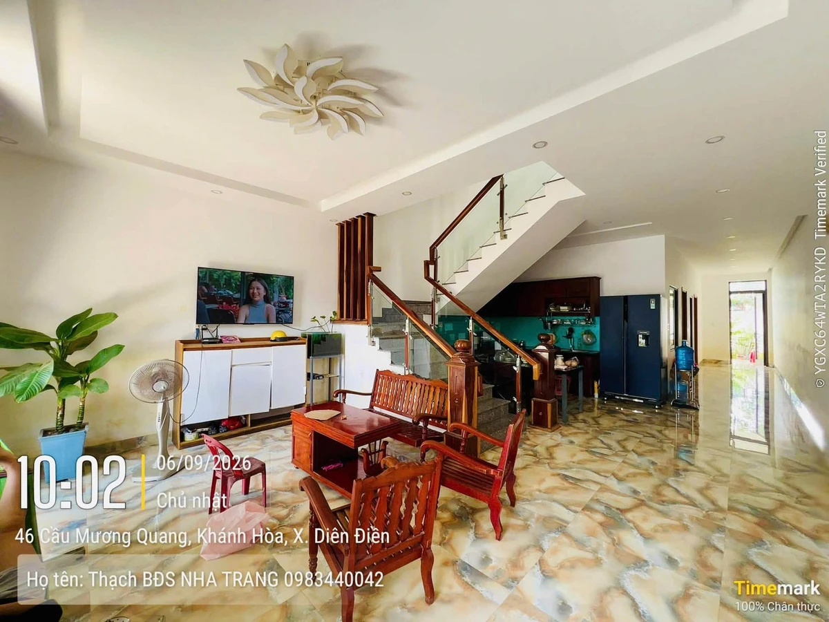 Bán nhà 3 tầng 204m2 sân vườn Diên Phú Nha Trang 2.4 tỷ - Ảnh thu nhỏ 2