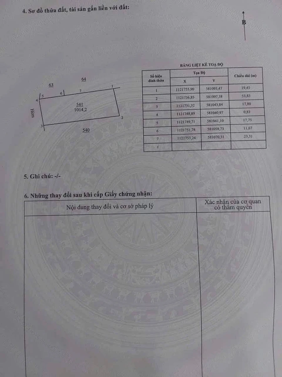 Bán đất vườn dừa Tân Thanh Bến Tre 1.014m² - Ảnh thu nhỏ 3