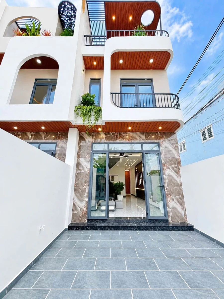 Bán nhà 1 trệt 2 lầu 190m² sàn gần Ngã Ba Mỹ Hạnh, giá từ 3,5 tỷ - Ảnh thu nhỏ 4
