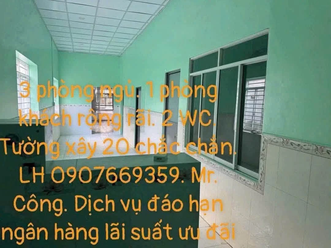 Bán nhà mặt tiền Quốc Lộ 80, Bình Chánh, 288m², 2 tỷ 250 triệu - Ảnh thu nhỏ 3