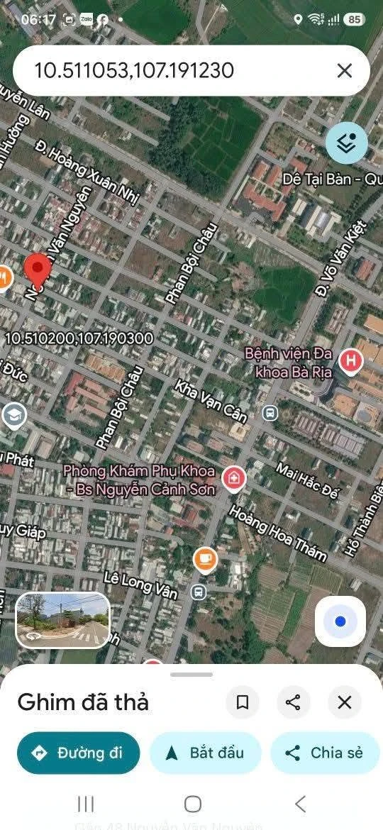 Bán đất lô góc 2 mặt tiền 6x18 thổ cư đường Nguyễn Hữu Huân, Long Tâm, Bà Rịa - Ảnh thu nhỏ 3