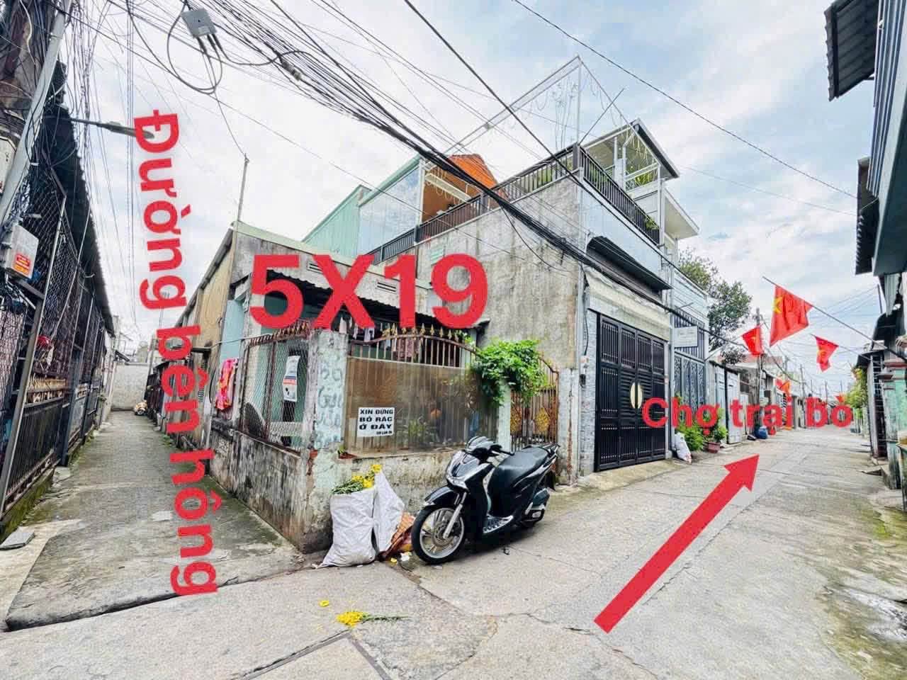 Bán nhà cấp 4 góc 2 mặt tiền Long Bình, 95m², 2.68 tỷ - Ảnh thu nhỏ 2