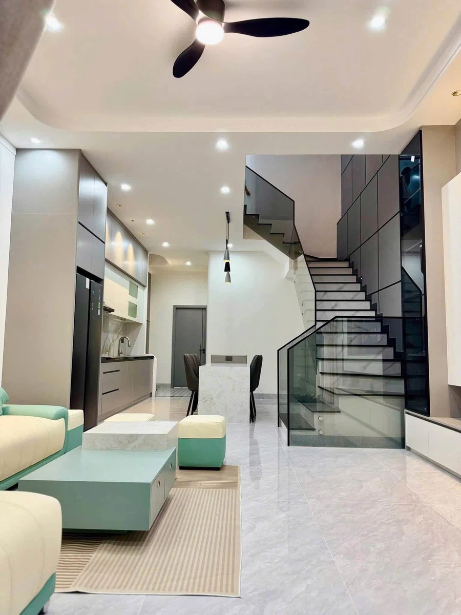 Nhà bán mới 100%, 3PN 2WC, 115m², Thôn 8, 2 tỷ 450 triệu - Ảnh thu nhỏ 2