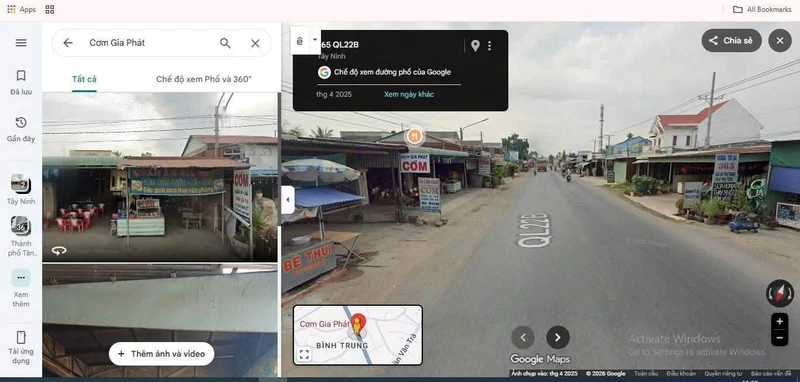 Bán đất mặt tiền QL22 260m² Tây Ninh 1 tỷ 8