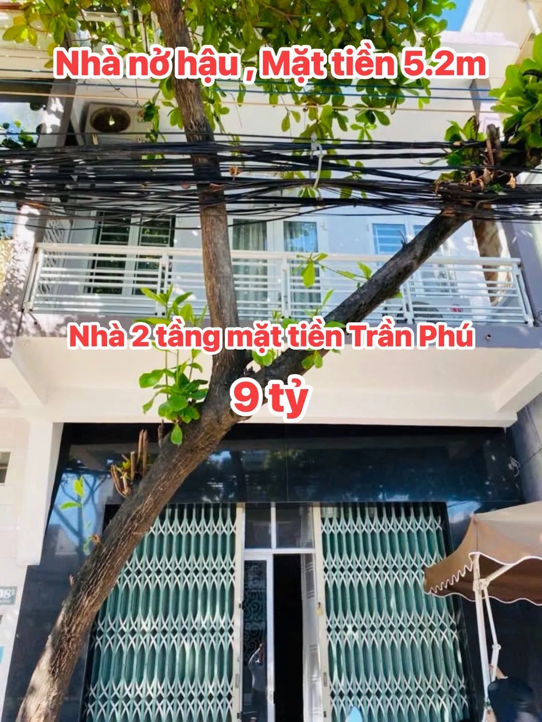 Bán nhà 2 tầng mặt tiền Trần Phú Nha Trang, 68.3m2, 2PN - Ảnh 1