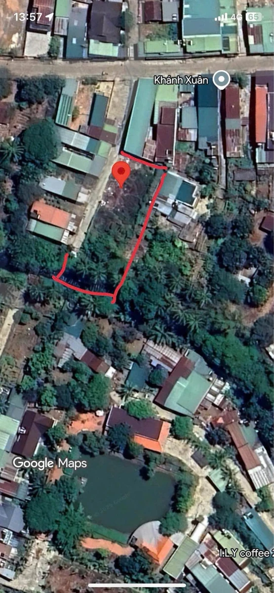 Bán lô đất view suối 700m2, thổ cư 300m2, hẻm Võ Văn Kiệt, Khánh Xuân, Buôn Ma Thuột - Ảnh thu nhỏ 2