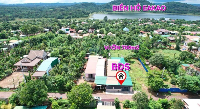 Bán nhà vườn 1.000m² mặt tiền Buôn Huê, Ea Kao, Đắk Lắk