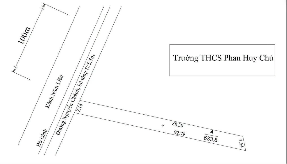 Bán 3 nền đất mặt tiền Nguyễn Chánh, An Giang, 700m², 550tr/nền - Ảnh thu nhỏ 5