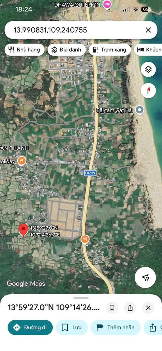 Bán đất vườn Tân Thanh Cát Hải gần biển 1000m2 - Ảnh thu nhỏ 3