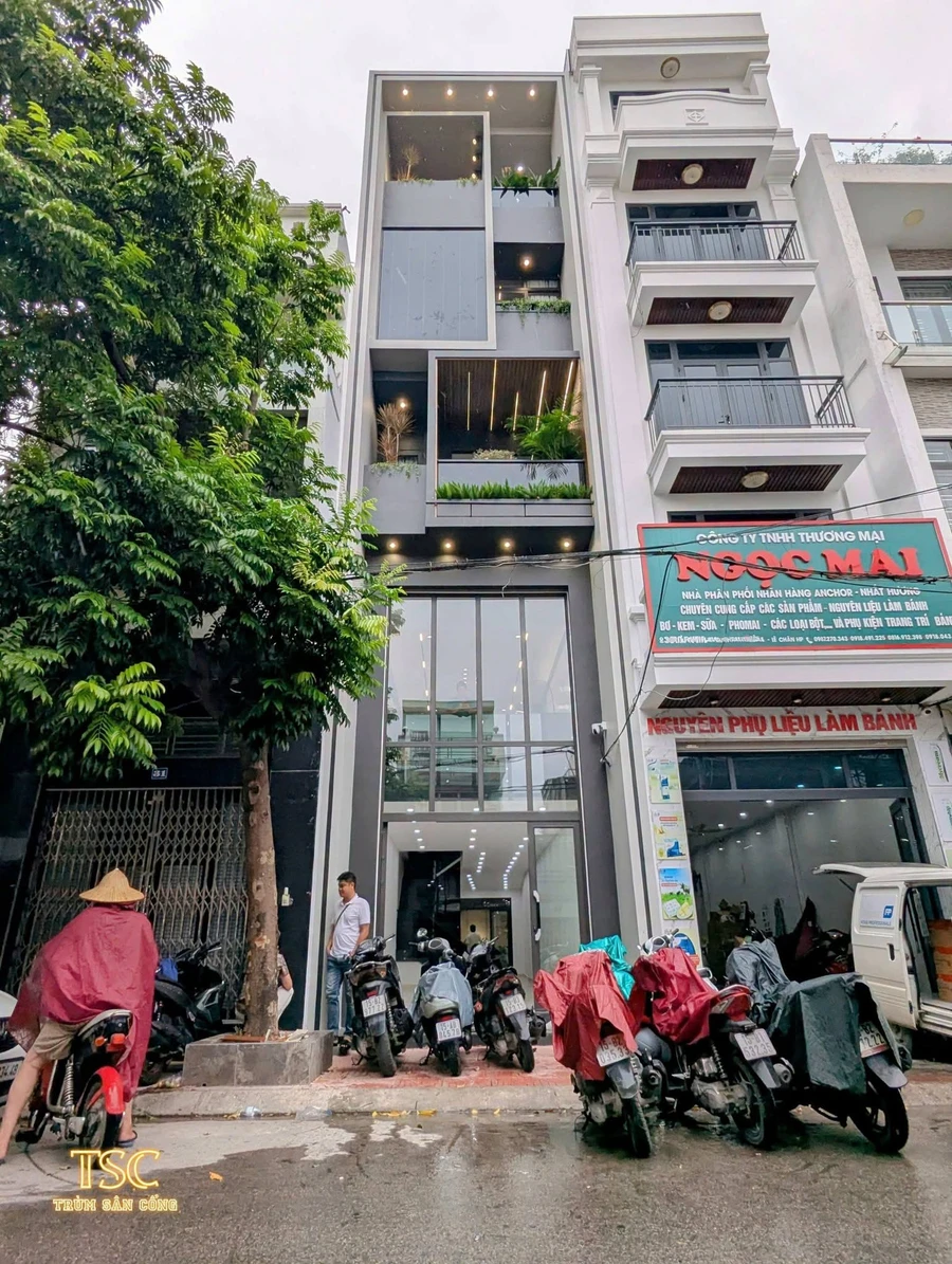 Bán nhà 5 tầng 88m² mặt Tô Hiệu, full nội thất 18.5 tỷ - Ảnh 1