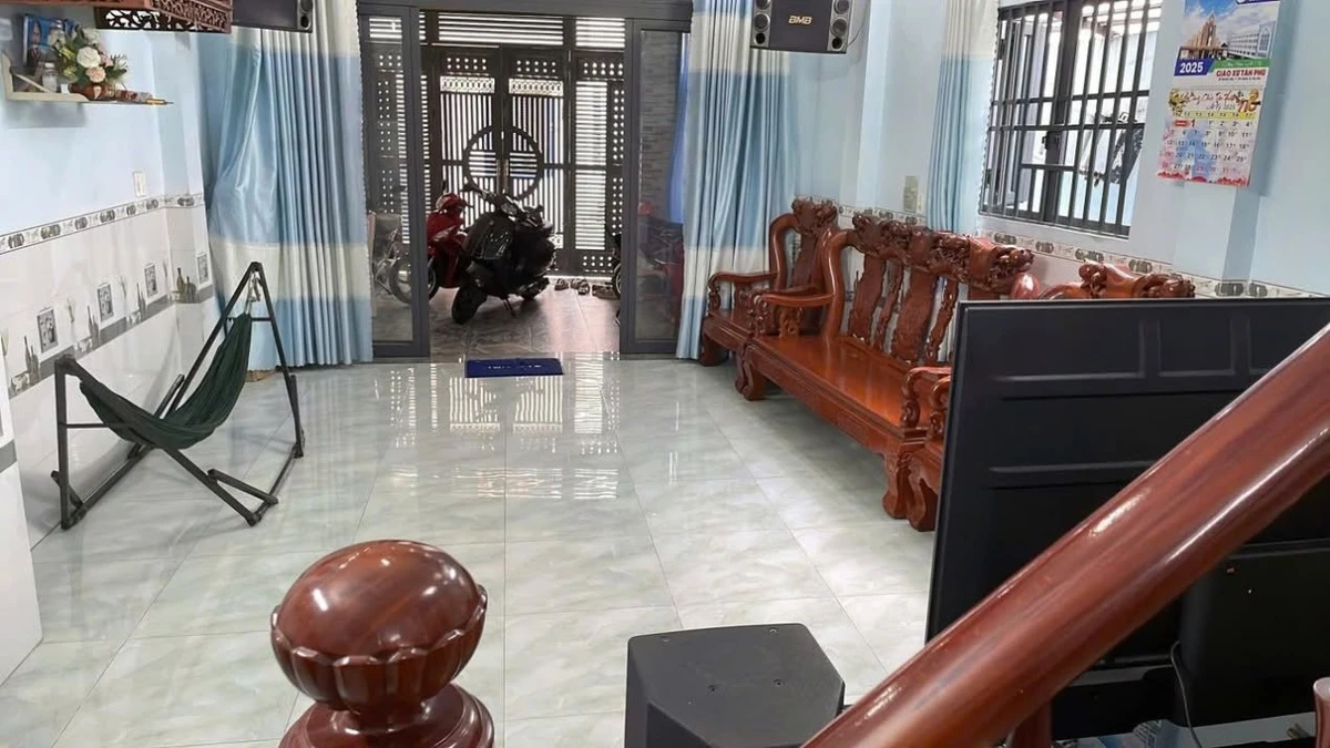 Bán nhà 4 tầng BTCT 78m² hẻm ô tô thông gần Lũy Bán Bích, Tân Phú giá 6,5 tỷ - Ảnh thu nhỏ 5
