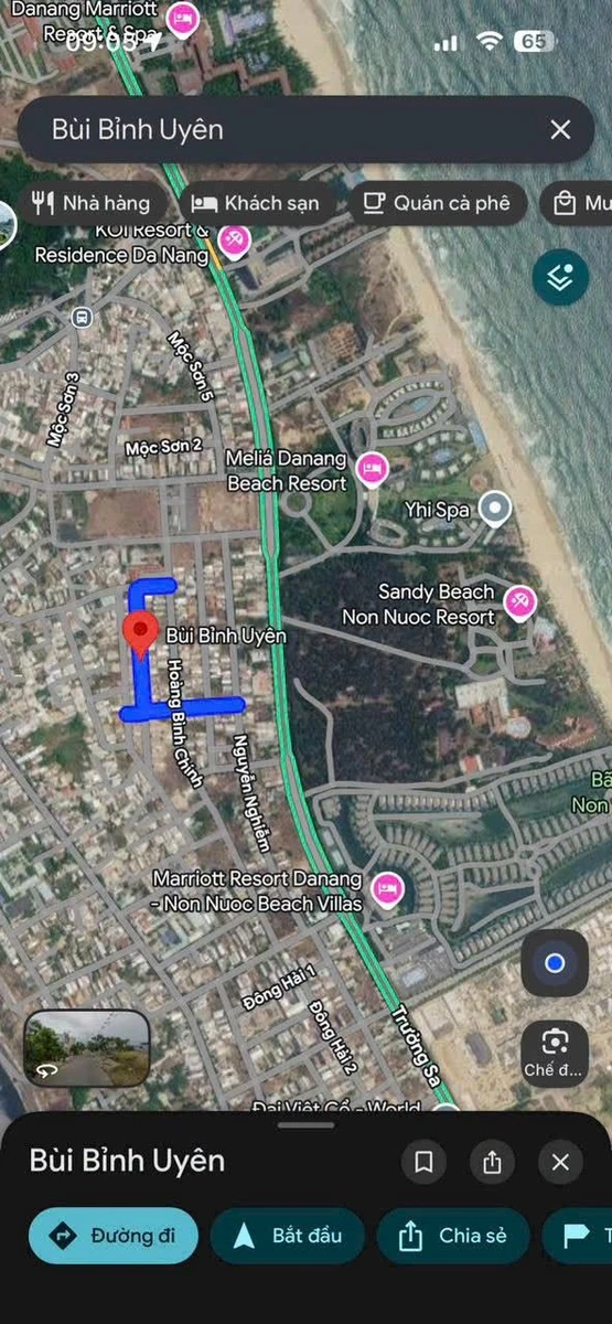 Bán lô đất 100m² Bùi Bỉnh Uyên, gần Non Nước, 4.3 tỷ - Ảnh 1