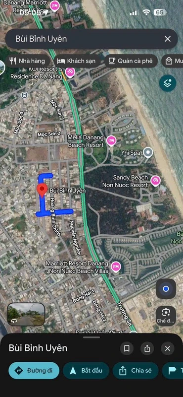 Bán lô đất 100m² Bùi Bỉnh Uyên, gần Non Nước, 4.3 tỷ