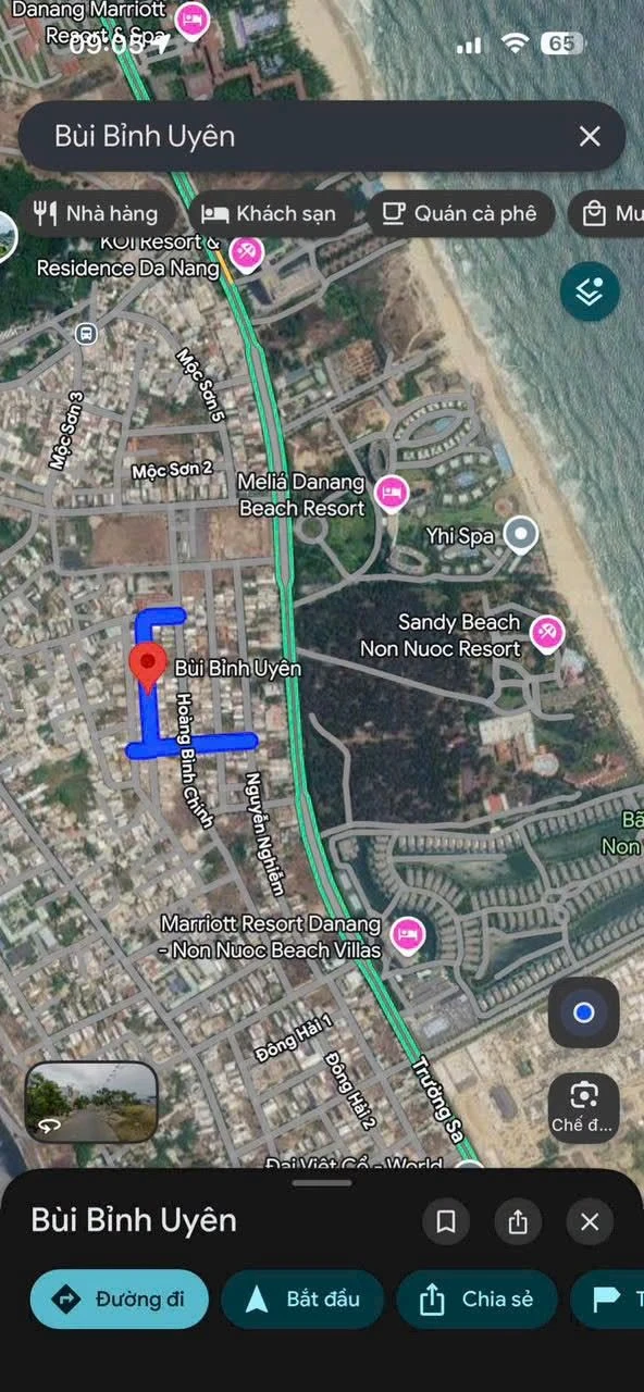 Bán lô đất 100m² Bùi Bỉnh Uyên, gần Non Nước, 4.3 tỷ - Ảnh 1