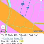 Bán đất mặt tiền Tỉnh Lộ 44B Phước Hải 501.2m² 3.45 tỷ - Ảnh thu nhỏ 3