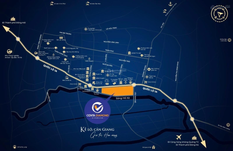 Dự án Centa Diamond Riverside Quảng Trị - đất nền pháp lý rõ ràng, đón cơ hội đầu tư ngay