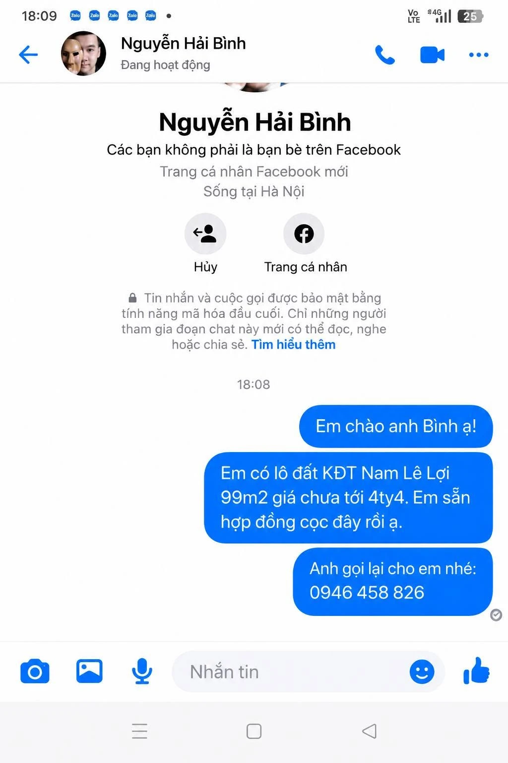 Bán đất 99m2 khu đô thị Nam Lê Lợi Vinh, 4 tỷ 3 - Ảnh 1
