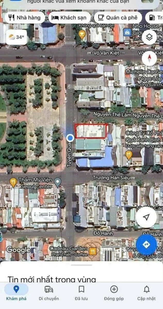 Bán lô góc 2 mặt tiền đường Tuyên Quang, Phan Thiết, 320m2 - Ảnh thu nhỏ 4