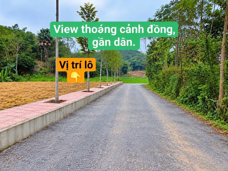 Bán đất thổ cư 150m² bám đường nhựa giá 79 triệu tại Vân Am, Ngọc Lặc, Thanh Hóa