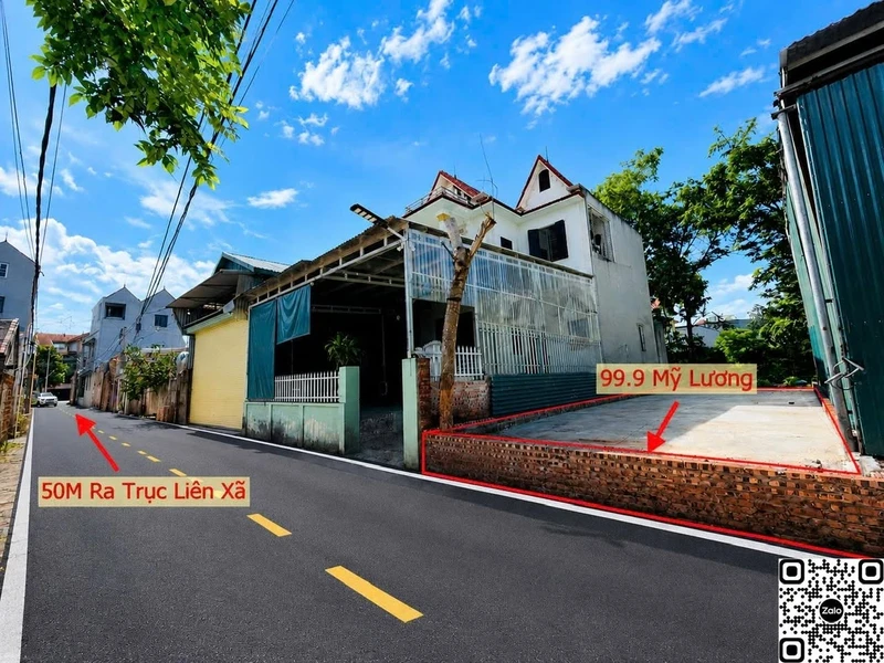 Bán đất 99,9m² Mỹ Lương Chương Mỹ