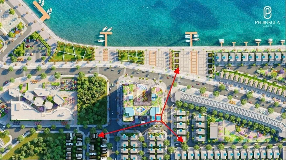 Bán căn hộ 2PN 96m² Peninsula Đà Nẵng 5 tỷ - Ảnh thu nhỏ 3