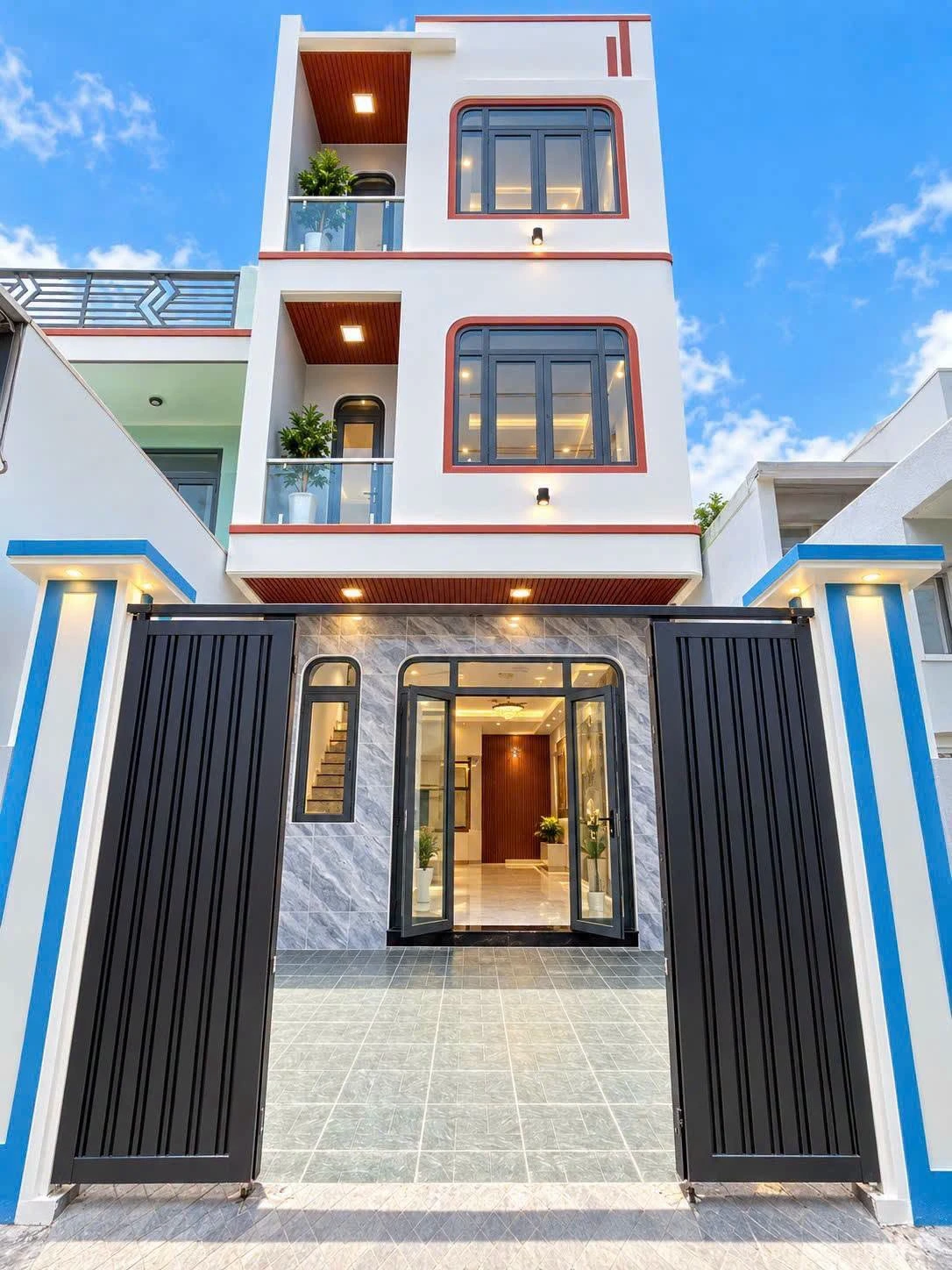 Bán nhà 1 trệt 2 lầu 68m² gần chợ Dĩ An, giá 4 tỷ - Ảnh 1