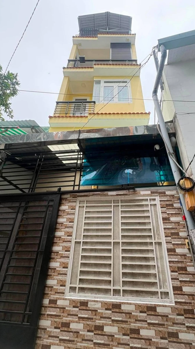 Bán nhà hẻm 4 tầng 5PN 42m² Hồng Bàng, P. Minh Phụng, Quận 11 – 5 tỷ - Ảnh 1