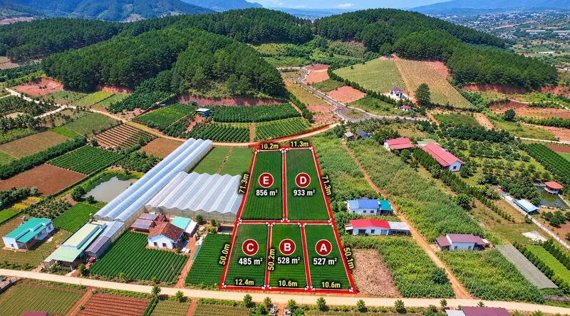 Bán đất Nam Ban 933 m² sổ riêng, 1,68 tỷ