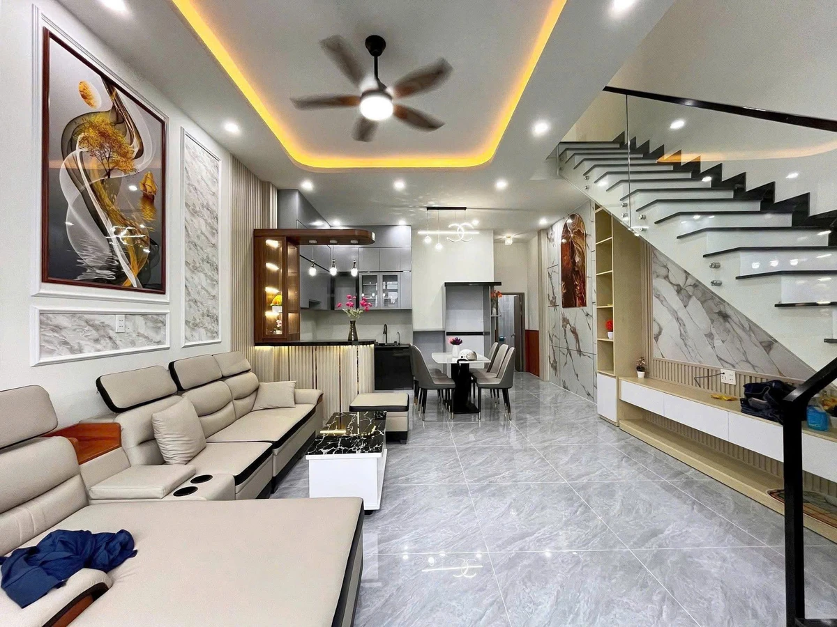 Bán nhà 1 trệt 1 lầu 100m² gần KDL Bửu Long, Bình Dương - Ảnh thu nhỏ 3