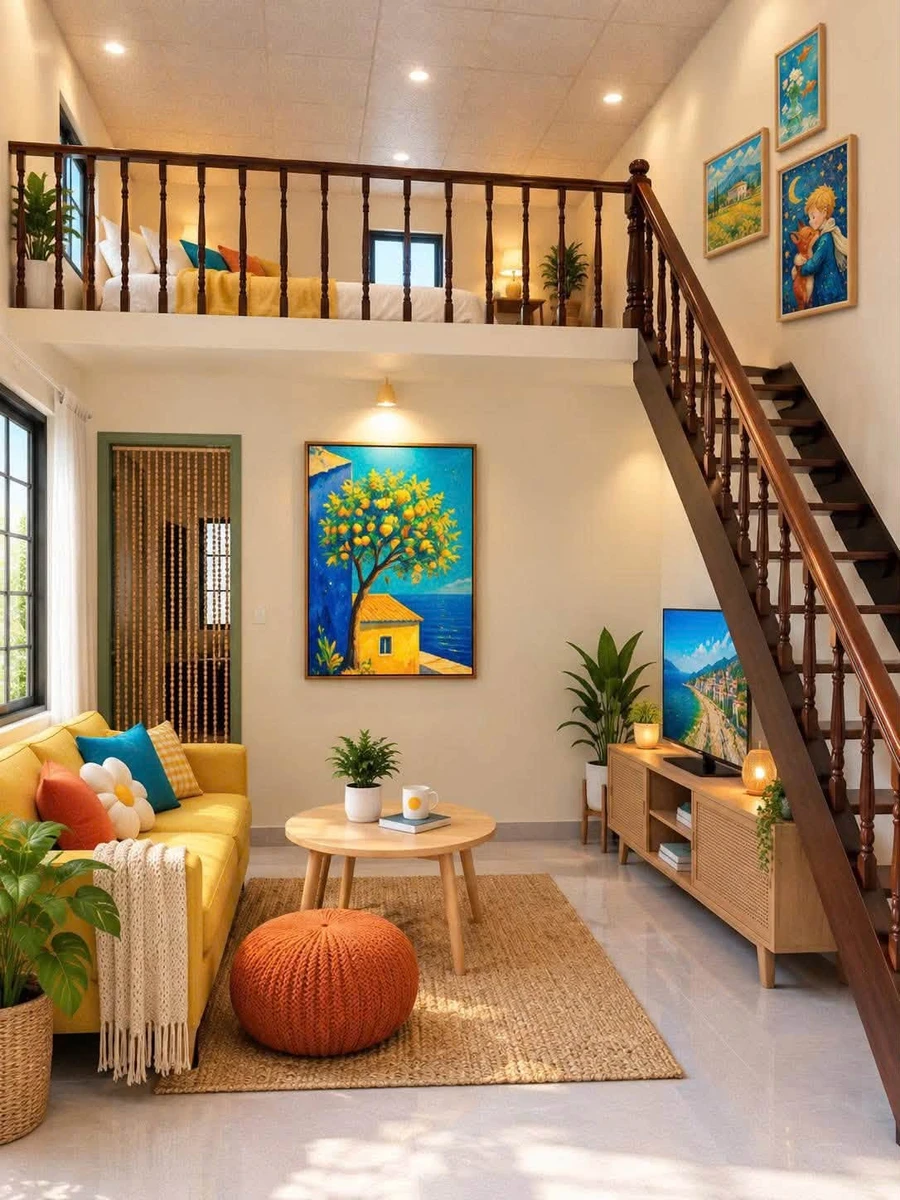 Bán nhà 1 trệt 1 lửng góc 2 mặt tiền 52m2 hẻm ô tô 4m Phước Hải, Nha Trang - Ảnh 1