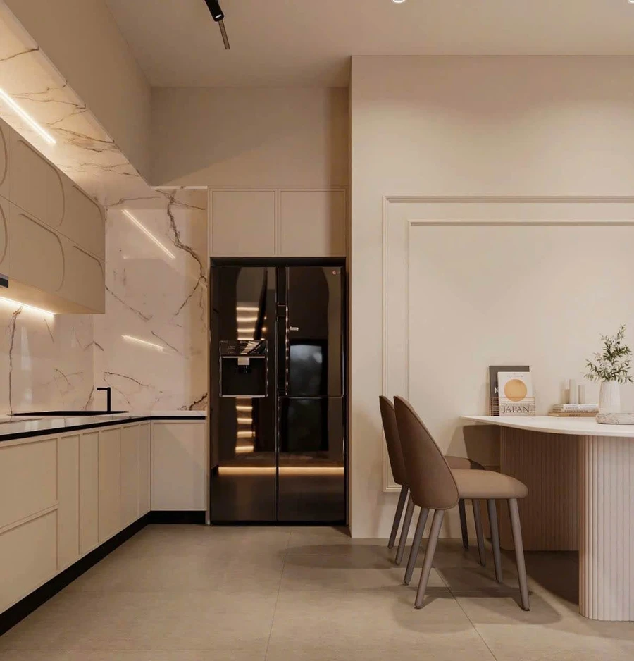 Bán nhà liền kề mới 120m2 Bà Điểm, 2 tỷ 350 - Ảnh thu nhỏ 4