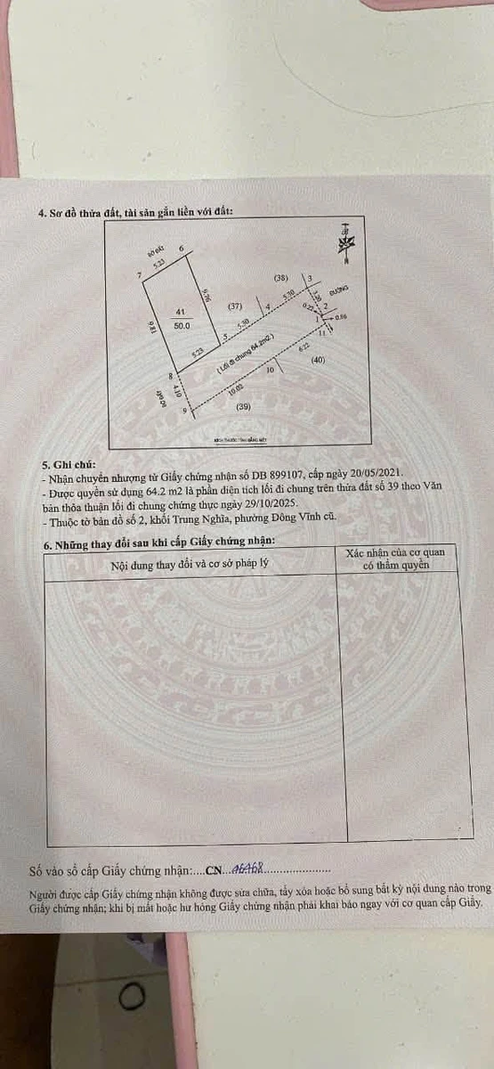 Bán đất 50m² Thành Vinh, Thủ Đức, 1,6 tỷ - Ảnh 1