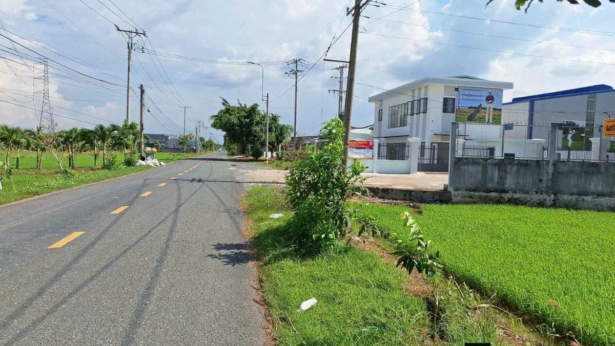 Bán đất mặt tiền 300m² Tân Trụ Long An 1,8 tỷ - Ảnh thu nhỏ 3