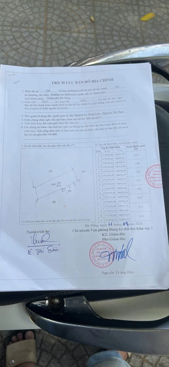 Bán lô đất 63m2 kiệt 1074/15 Trường Chinh, phường An Khê, giá 2,29 tỷ - Ảnh thu nhỏ 2