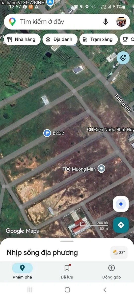 Bán đất TDC Mương Mân 200m² giá 550 triệu - Ảnh thu nhỏ 2