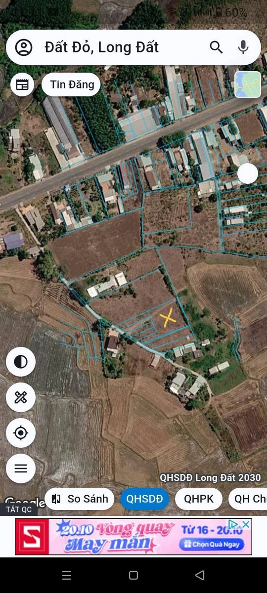 Bán đất 1 sào 2 (10.100m²) Phước Long Thọ, Đất Đỏ, Bà Rịa - Vũng Tàu - Ảnh thu nhỏ 2