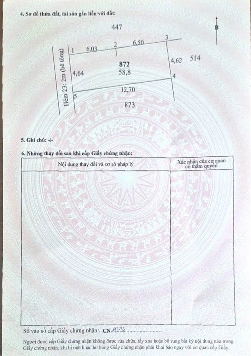 Bán đất nền 59m2, Phường 5, Tân An, Long An - Ảnh thu nhỏ 3