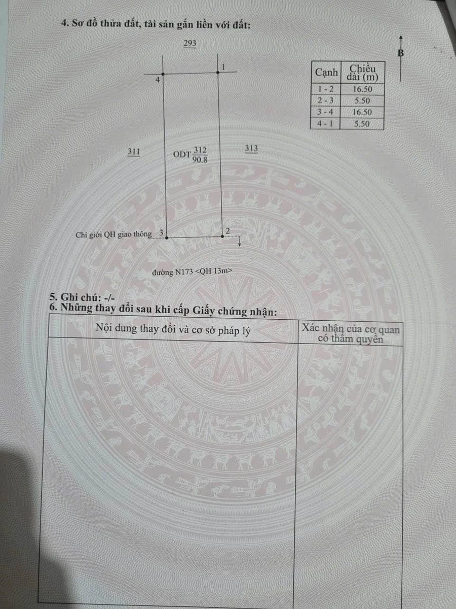 Bán đất tái định cư Nguyễn Xuân Nguyên, Tân An, 90.75m², 4.7 tỷ - Ảnh thu nhỏ 2