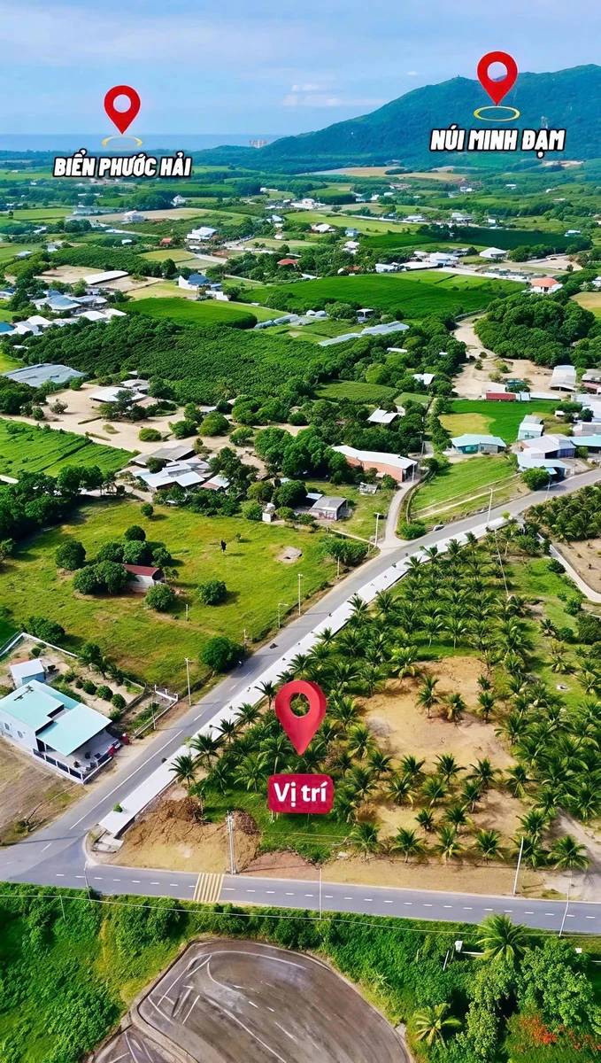 Bán đất xã Phước Hải 211m2, cách biển 4km, 1 tỷ 350 triệu - Ảnh thu nhỏ 3