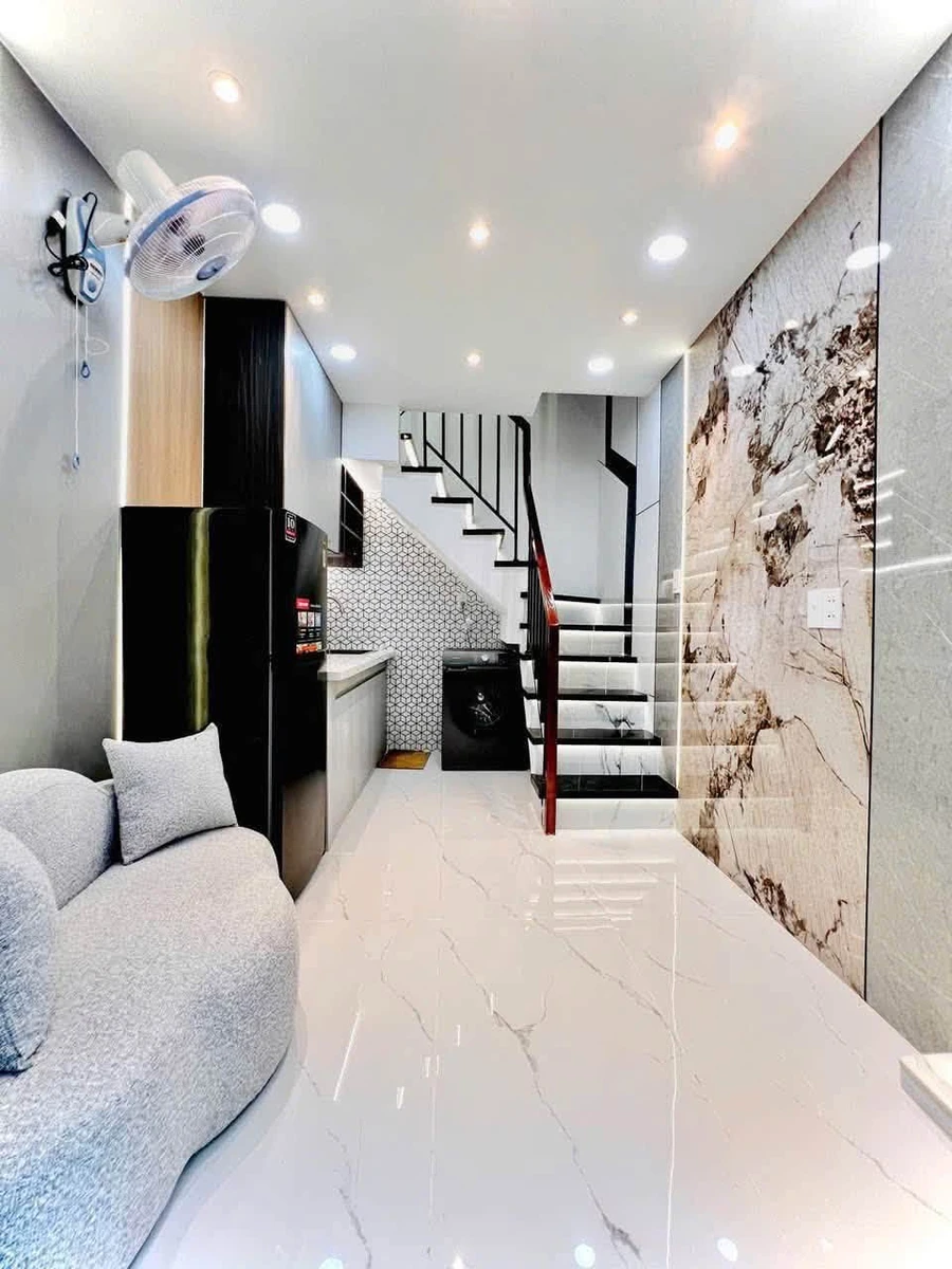 Bán nhà mini 1 trệt 2 lầu 2PN, 2,45 tỷ, Quang Trung, Phường 10, Gò Vấp - Ảnh thu nhỏ 4