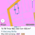 Bán đất 8x20m Hoà Long Bà Rịa Vũng Tàu 1 tỷ 420 triệu - Ảnh thu nhỏ 1