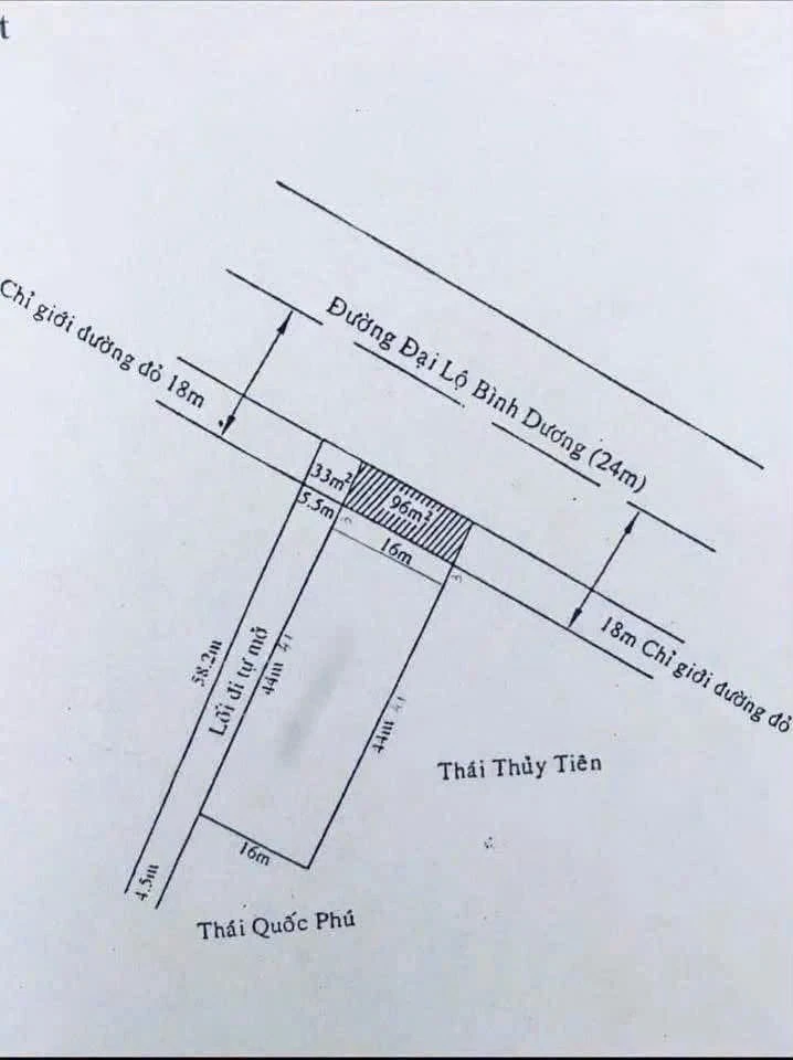 Bán đất mặt tiền Quốc Lộ 13, 704m², 63 triệu/m² - Ảnh 1