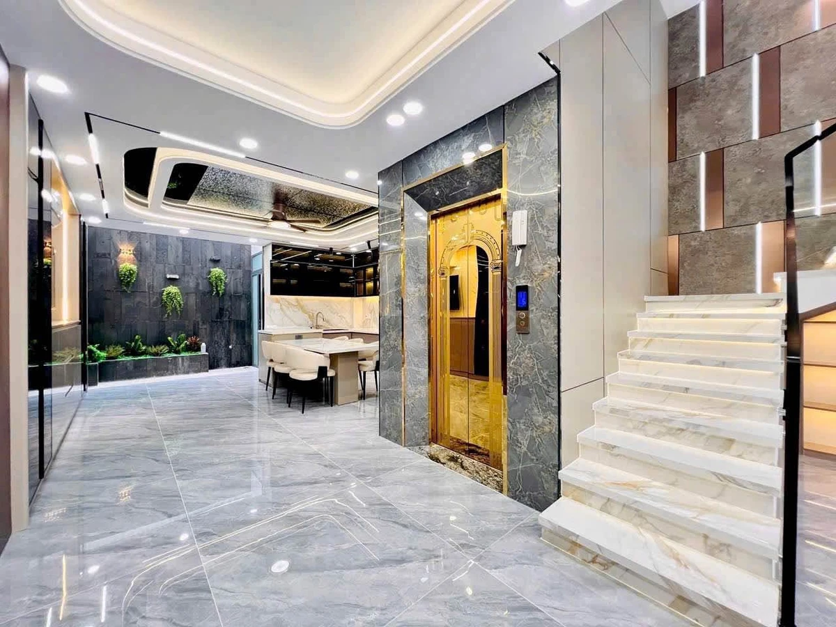 Bán nhà 5 tầng 5.5x18m có thang máy, 5PN, đường Tân Chánh Hiệp 18, Quận 12 - Ảnh thu nhỏ 4