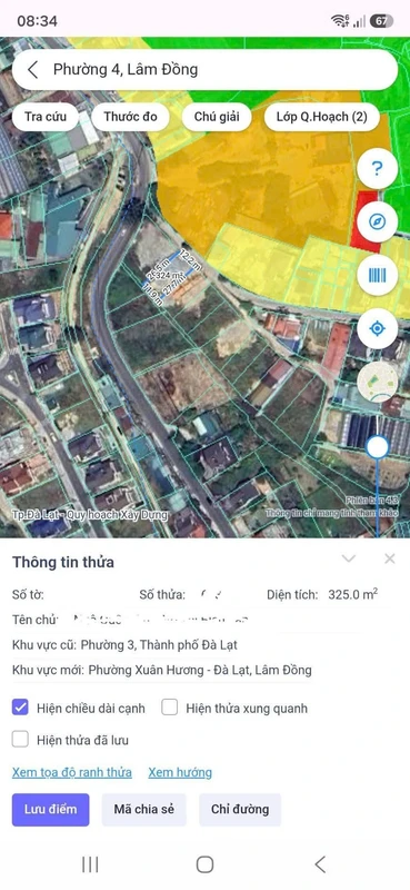 Bán đất view cáp treo 229m² Đà Lạt, 13 tỷ 9
