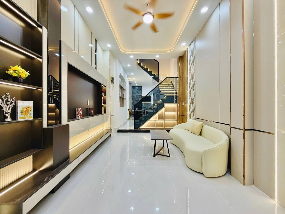 Bán nhà 4 tầng 55m2 hẻm thông Quang Trung - Nguyễn Văn Khối, Phường 8, Gò Vấp - Ảnh thu nhỏ 2