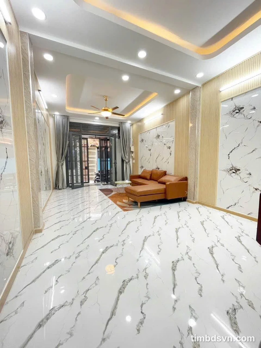 Bán nhà 4 tầng 60m² Âu Dương Lân, Phường 3, Quận 8 - Ảnh thu nhỏ 3