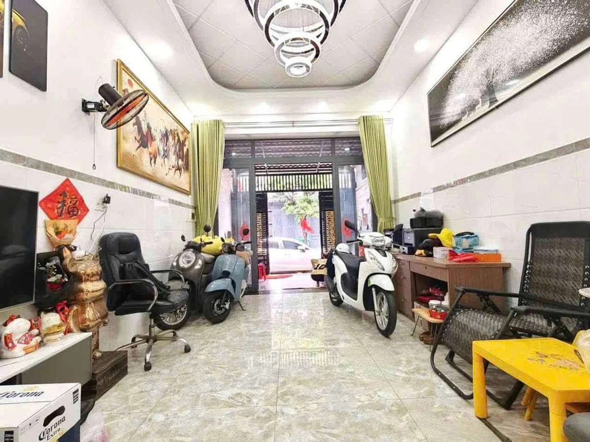 Bán nhà 4 tầng 72m2 hẻm ô tô 8m gần Thoại Ngọc Hầu, Phú Thạnh, Tân Phú, 10,99 tỷ - Ảnh thu nhỏ 3